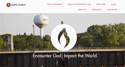 Desktop Screenshot of ignite-church.com